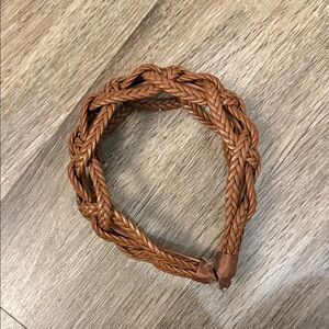 Braided Brown Headband
